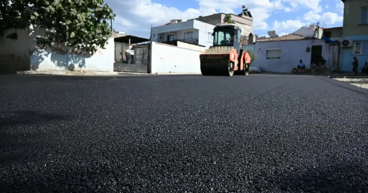 Manisa Salihli’de Çiçek Caddesi yenileniyor