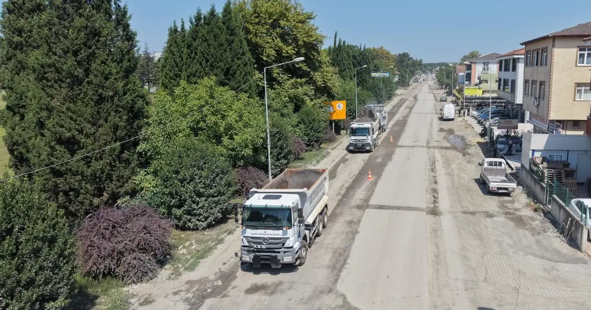 Sakarya Arifiye’nin can damarında üst yapı çalışmaları başladı