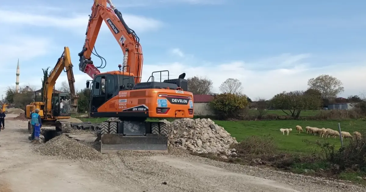 Kocaeli Kandıra’da altyapı çalışmalarında önemli aşama