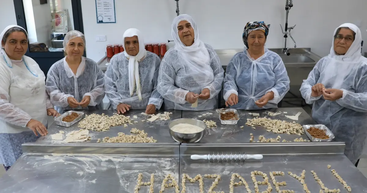 Mersin'de kadınların üretimine güçlü destek