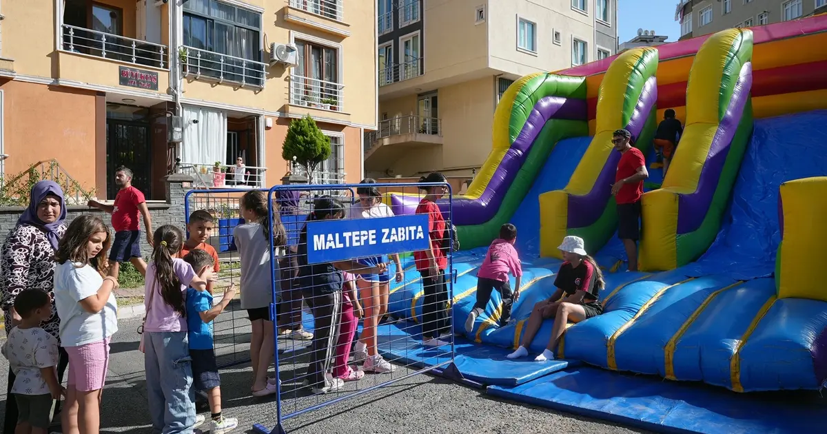 İstanbul Maltepe’de Spor ve Oyun Şöleni Zümrütevler’de