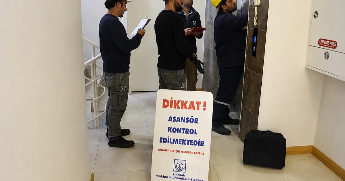 Makina Mühendisleri Odası Bursa'dan Mudanya Belediyesi’ne asansör denetimi uyarısı