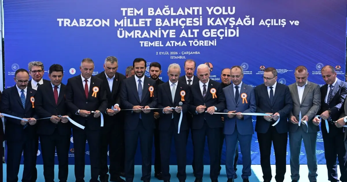Ümraniye’de ulaşım yatırımları hız kesmiyor... Alt geçidin temeli atıldı
