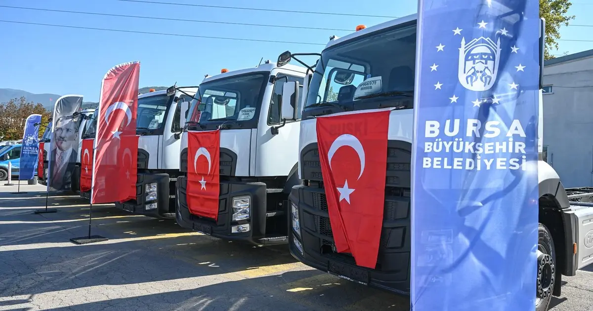 BUSKİ'ye 156 milyon TL'lik yeni filo - Gündem Haberleri