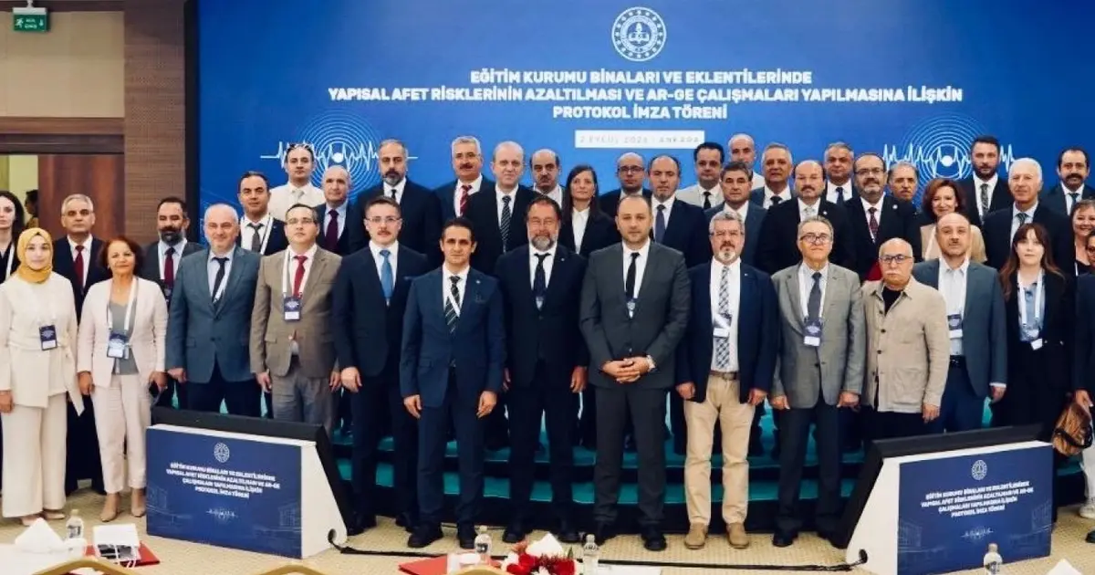 MEB ile 15 üniversite arasında 'yapısal güvenlik' iş birliği