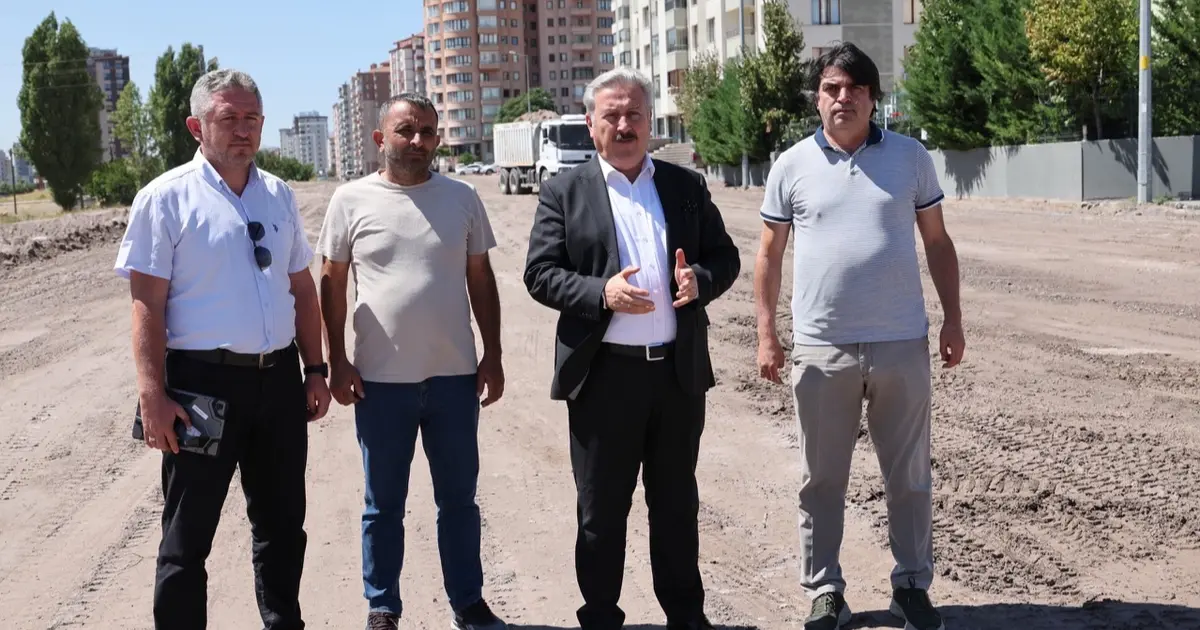 Kayseri Melikgazi'den ulaşıma taze soluk