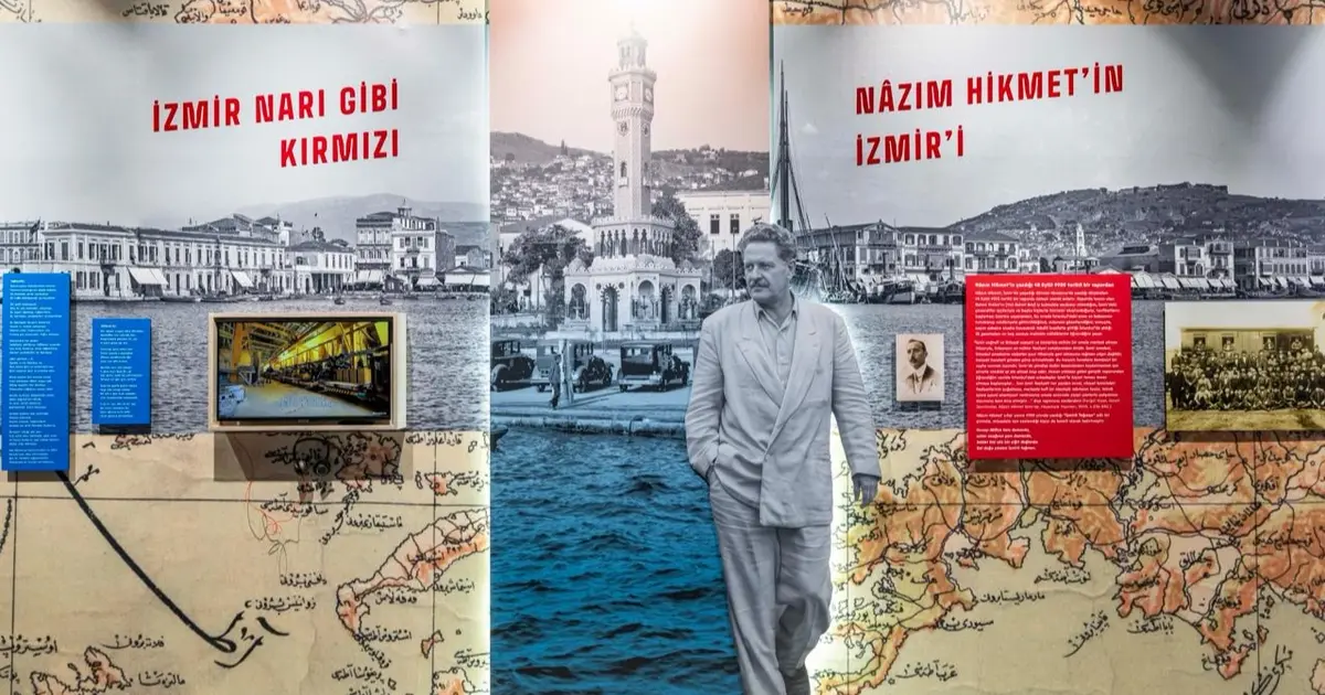 Nâzım Hikmet sergisi İzmir'de açıldı