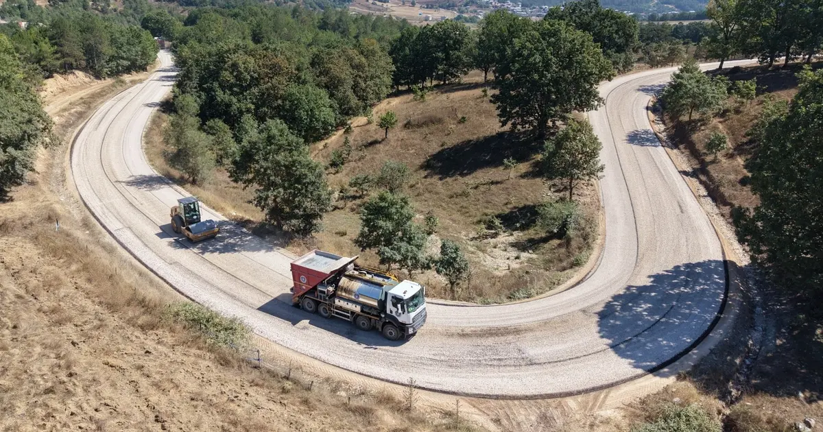 Bursa’nın 4 ilçesine 32,5 kilometrelik yeni yol