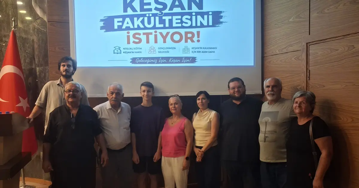 Keşan'ın geleceği için bir araya geldiler... Üniversite, yurt, engelsiz yaşam ve deprem hazırlığı gündemde