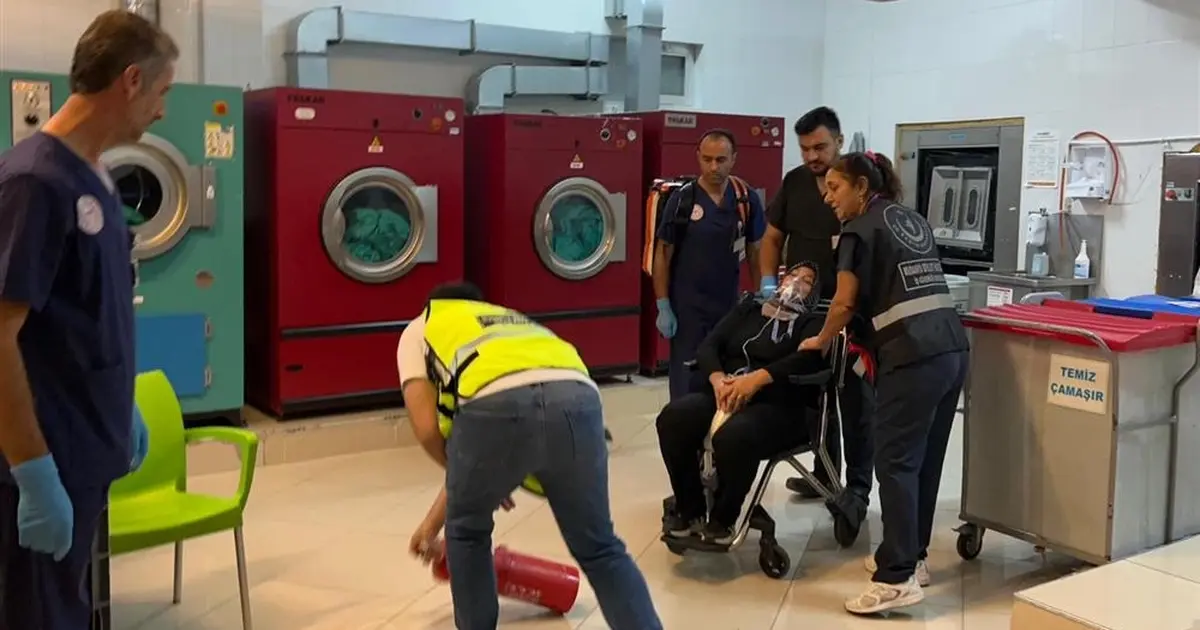 Mudanya Devlet Hastanesi’nde yangın ve tahliye tatbikatı yapıldı