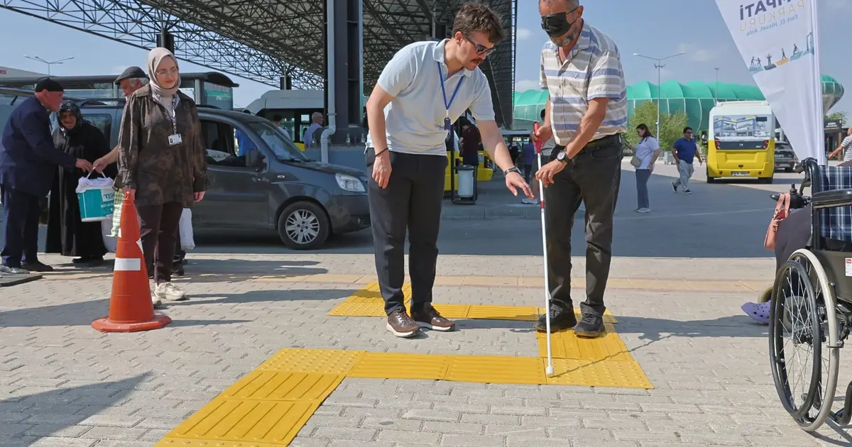 Bursa Büyükşehir'den 'empati' parkuru