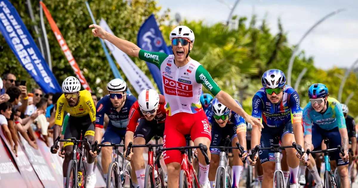Tour of İstanbul’da Şile etabını Giovanni Lonardi kazandı - Spor Haberleri