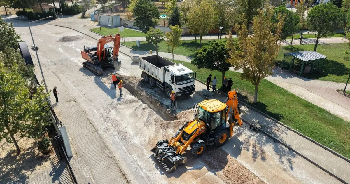 Büyükşehir’den Kayapa TOKİ’de altyapıya kalıcı çözüm
