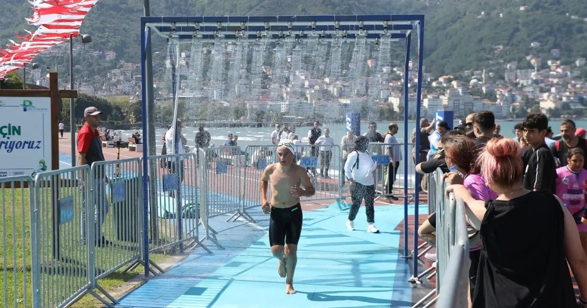 Ordu’da triatlon heyecanı