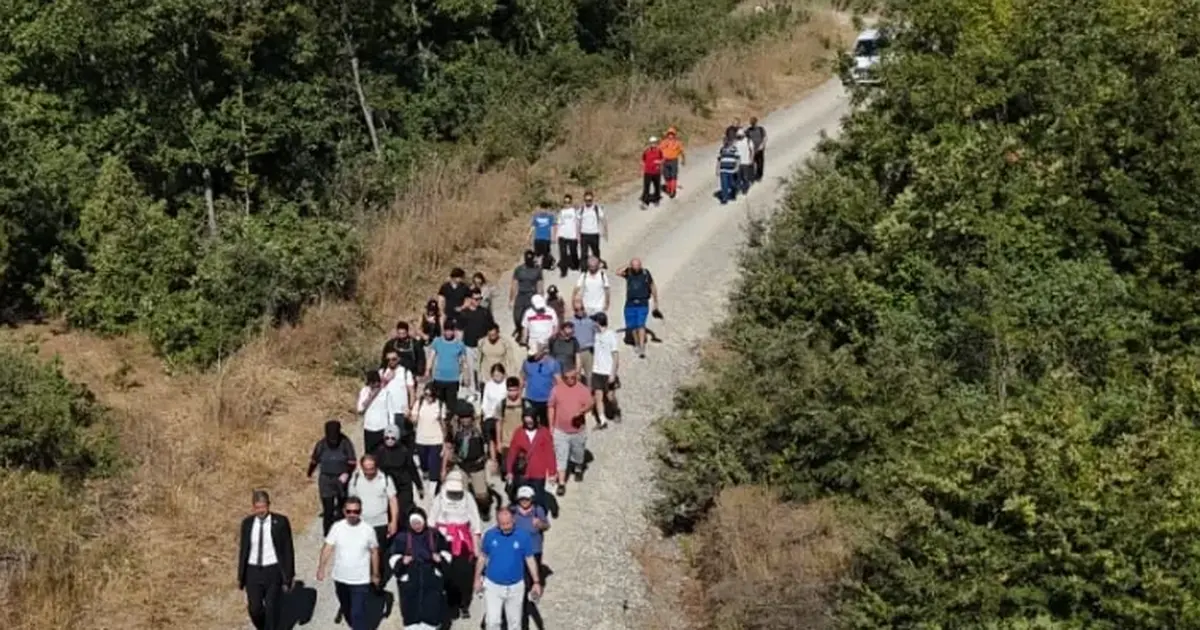 Bursa İnegöllüler 104 yıl sonra kurtuluşun izinde yürüdü