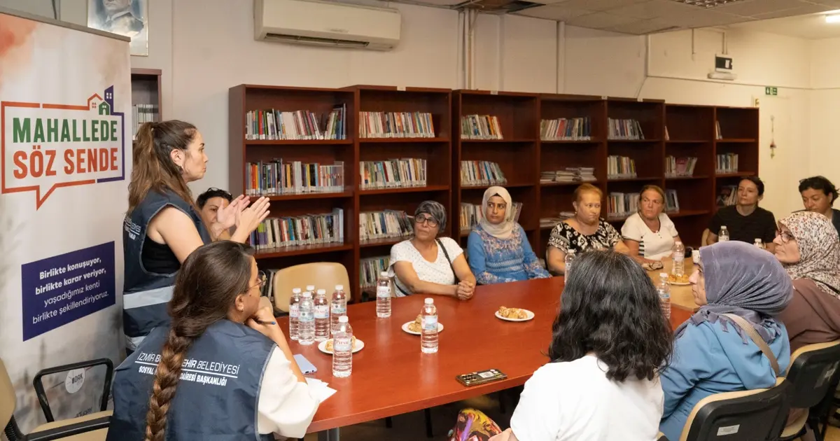 İzmir Büyükşehir mahallelinin sesini dinliyor