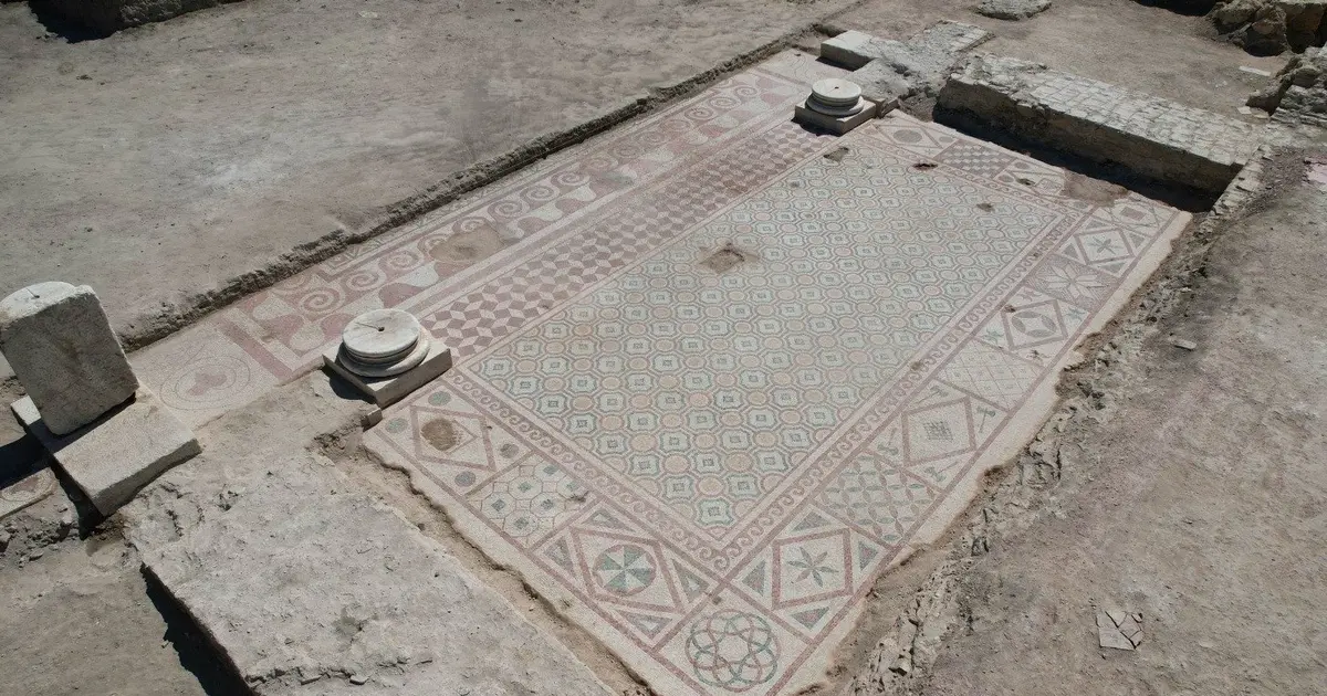 Pompeiopolis’te 105 metrekarelik mozaik bulundu - Gündem Haberleri
