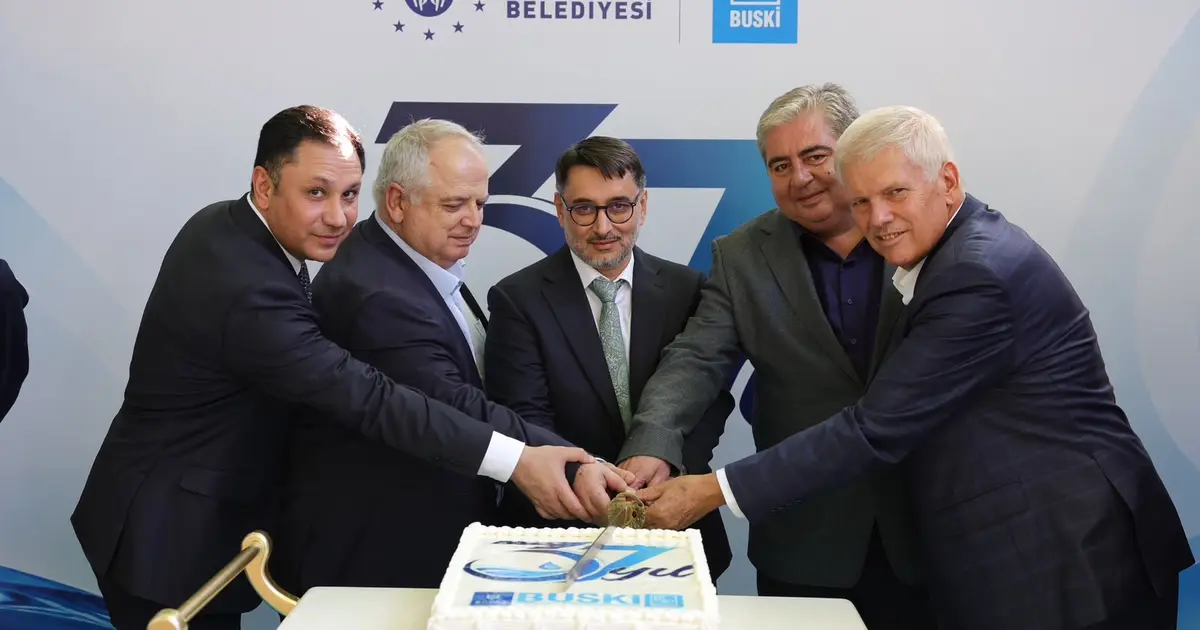 Bursa'da BUSKİ 37 yaşında