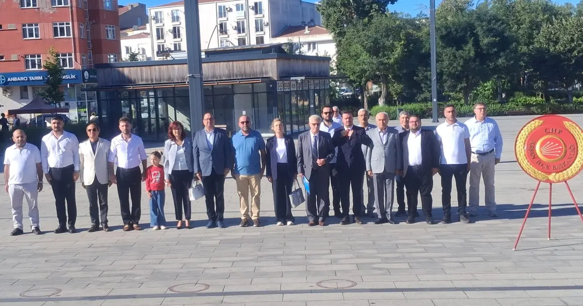 CHP’nin 103. kuruluş yıl dönümü Keşan’da da törenle kutlandı