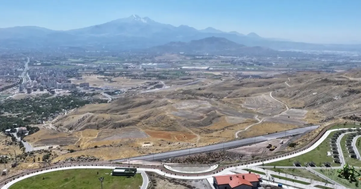 Erkilet Seyir Terası Kayseri'nin yeni simgesi olacak