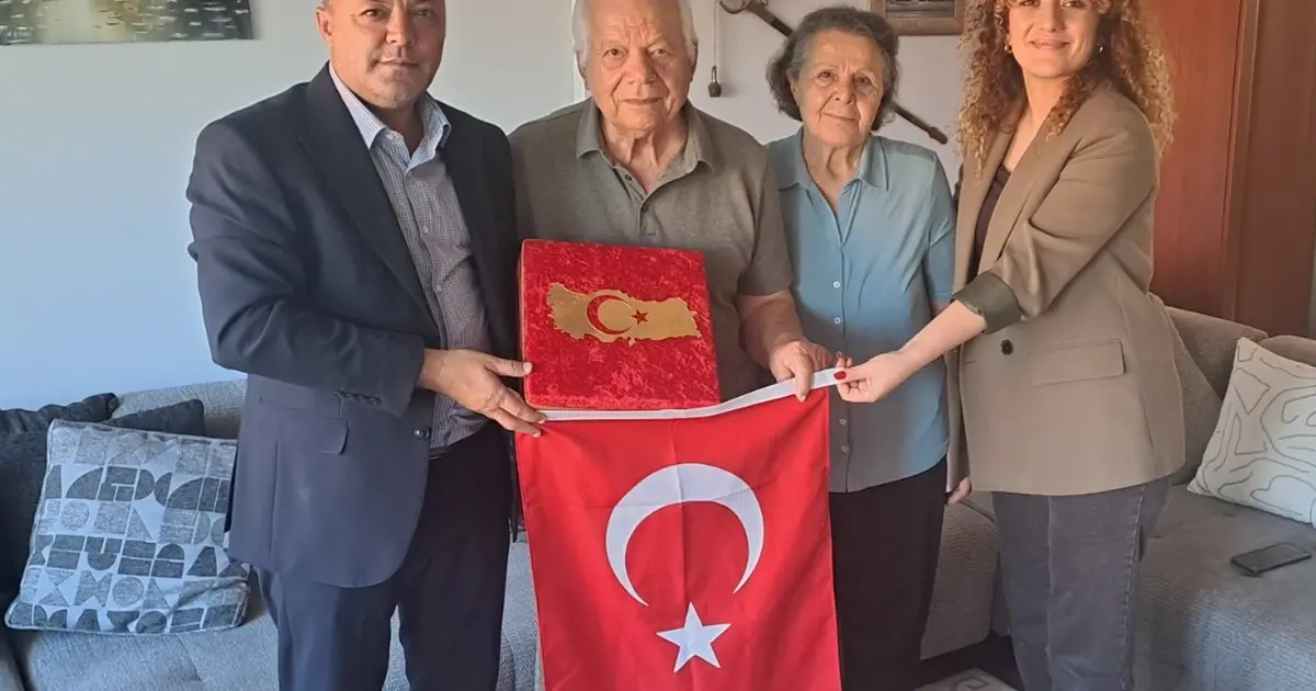 İzmit'ten Gölcük’te yaşayan Kıbrıs Gazilerine ziyaret