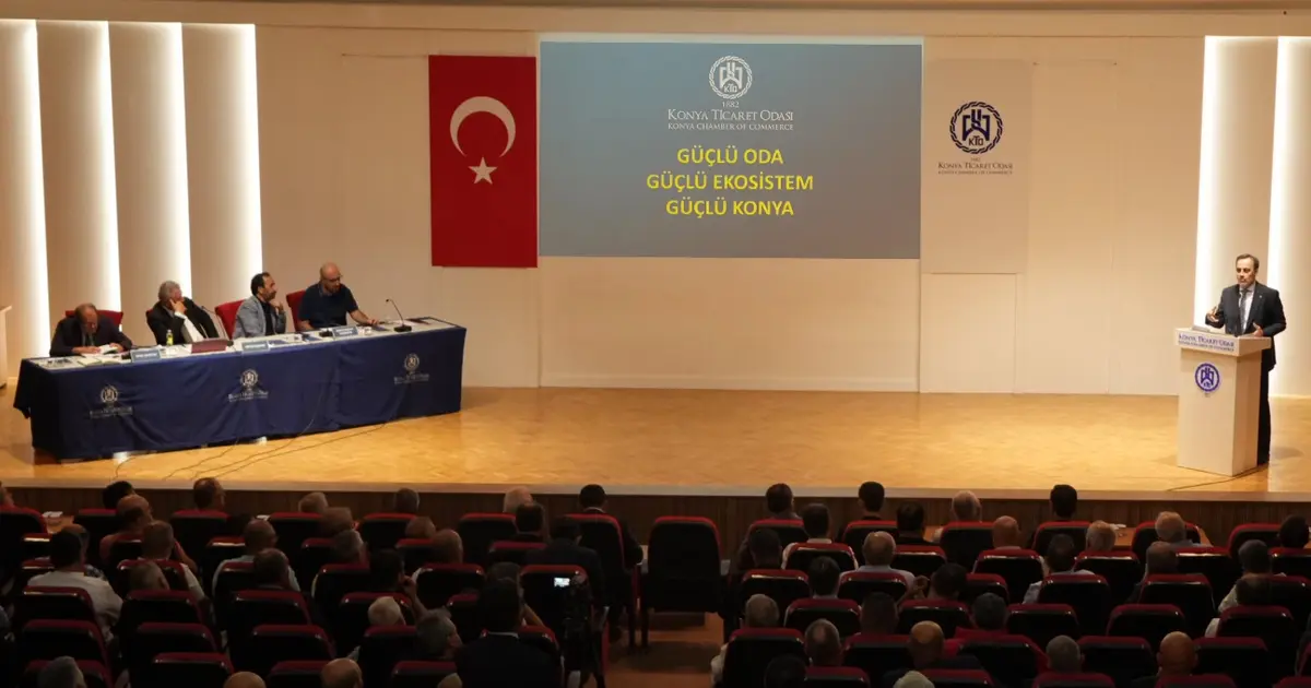 Konya Ticaret Odası’nda dönem değerlendirmesi