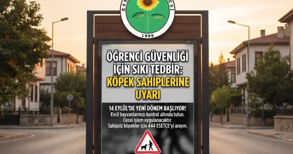 Esetçe Belediyesi’nden öğrenci güvenliğine sıkı tedbir
