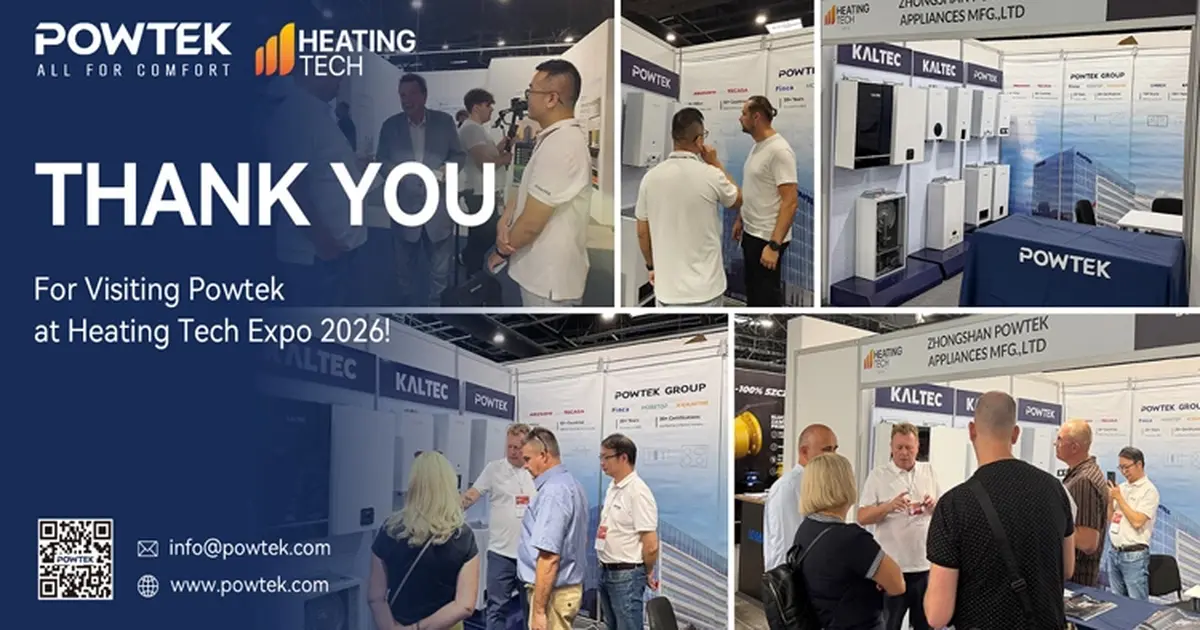 POWTEK Group, Heating Tech Expo 2026 ve Zuchex 2026 fuarlarında çok markalı üretim gücünü sergiliyor