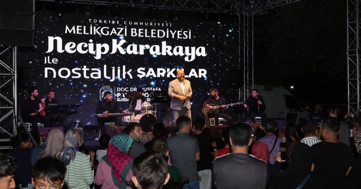 Kayseri Melikgazi'de müzik ziyafeti