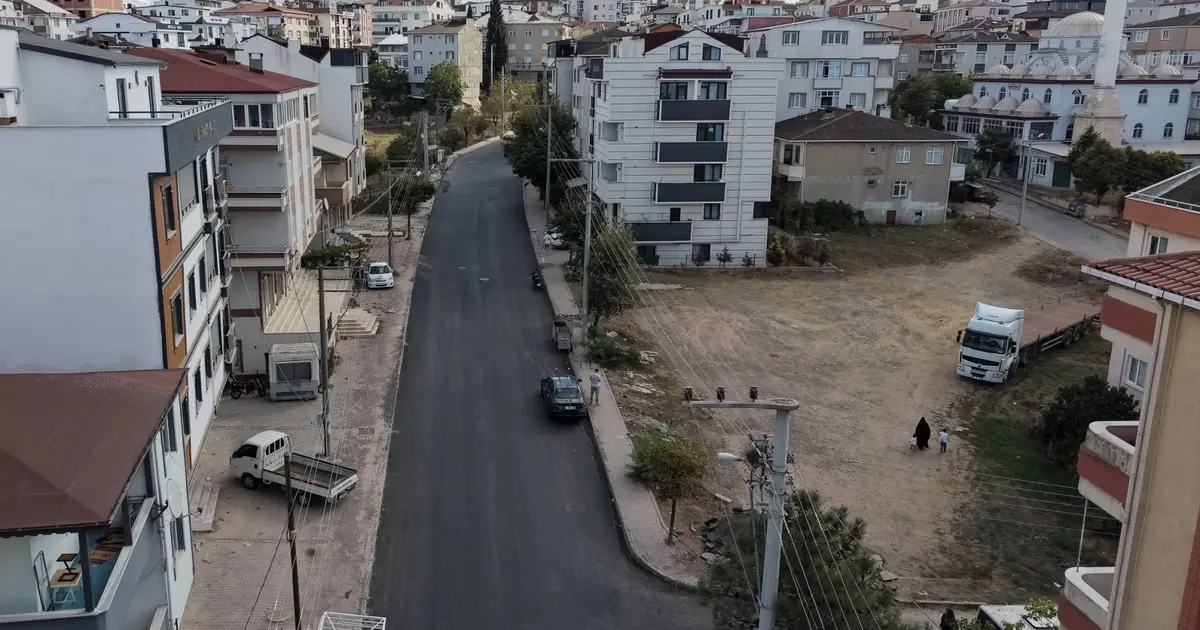 Çayırova Pir Sultan Abdal'da üstyapı tamamlandı