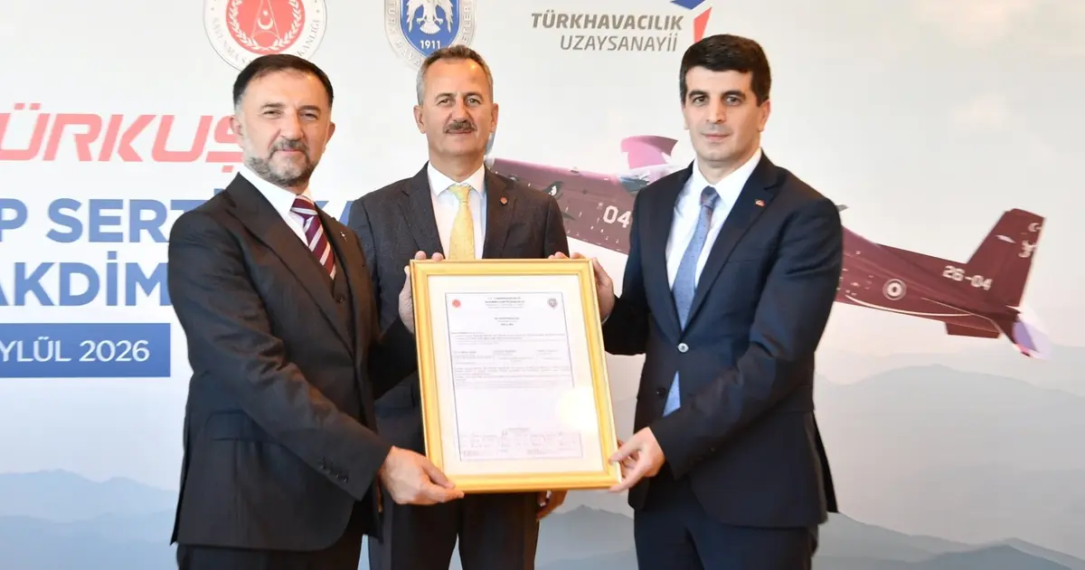 Türk havacılığında tarihi adım... HÜRKUŞ-II’ye Askeri Tip Sertifikası