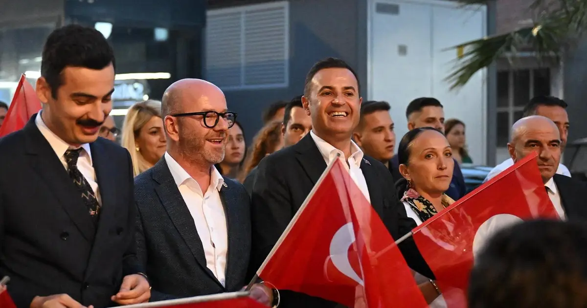 Başkan Akın Manyas’ın kurtuluşunda Fener Alayına katıldı
