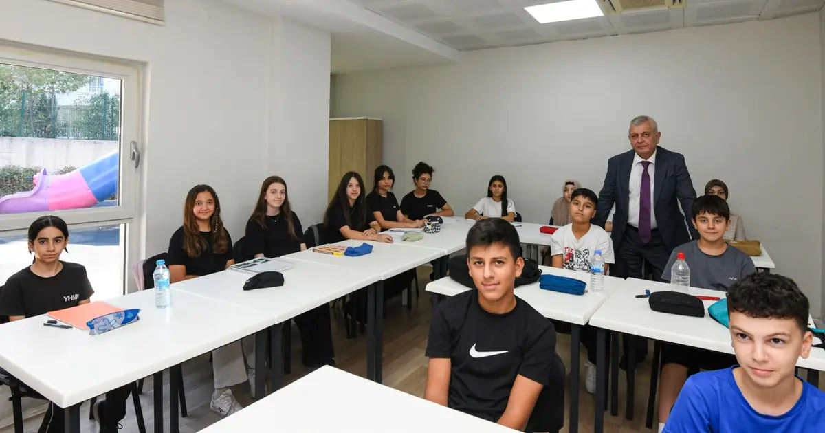 Bursa Osmangazi'de Yetenek Evleri’nde ders zili yeniden çaldı