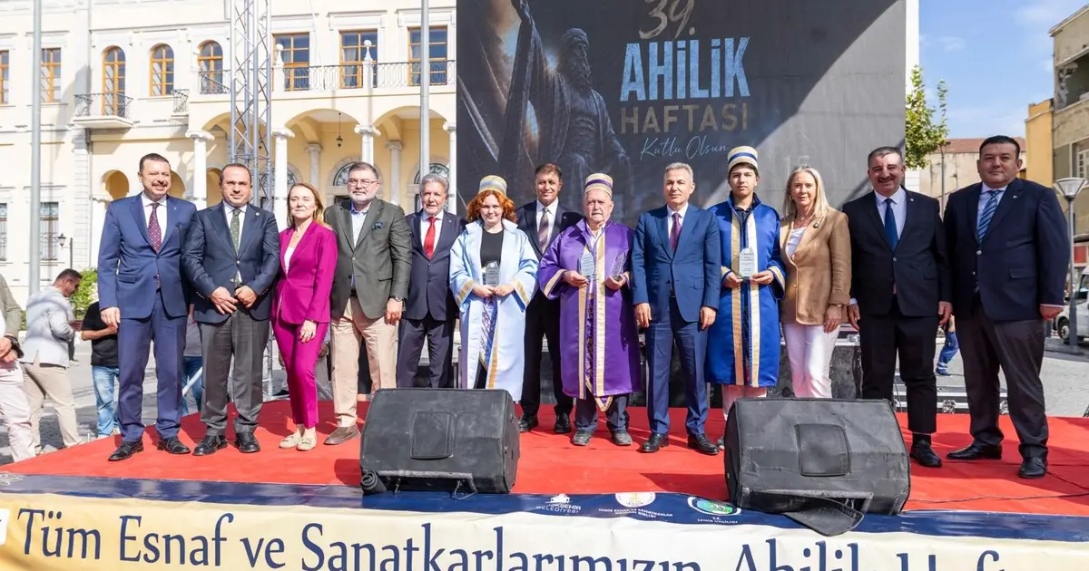 İzmir’de 39. Ahilik Haftası coşkuyla kutlandı