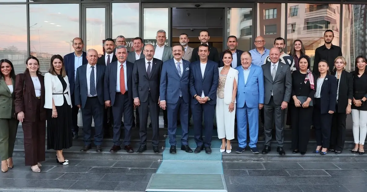 TOBB Başkanı'ndan KTO'ya ziyaret