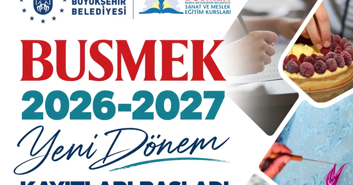 BUSMEK için yeni dönem kayıt vakti