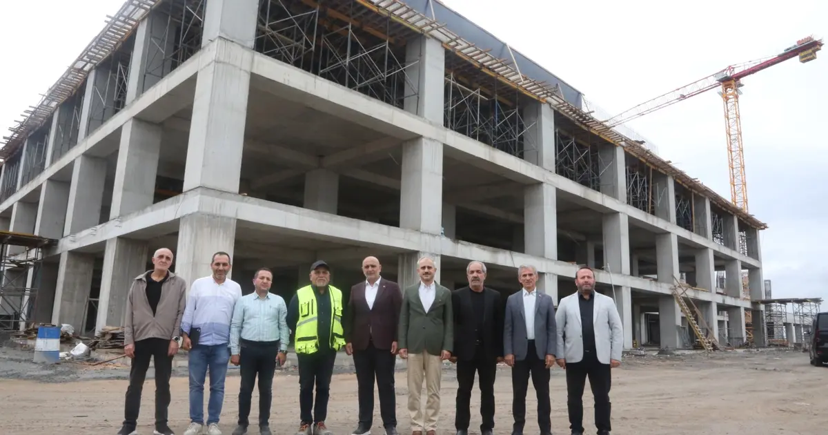 Çayırova Devlet Hastanesi inşaatı yükseliyor