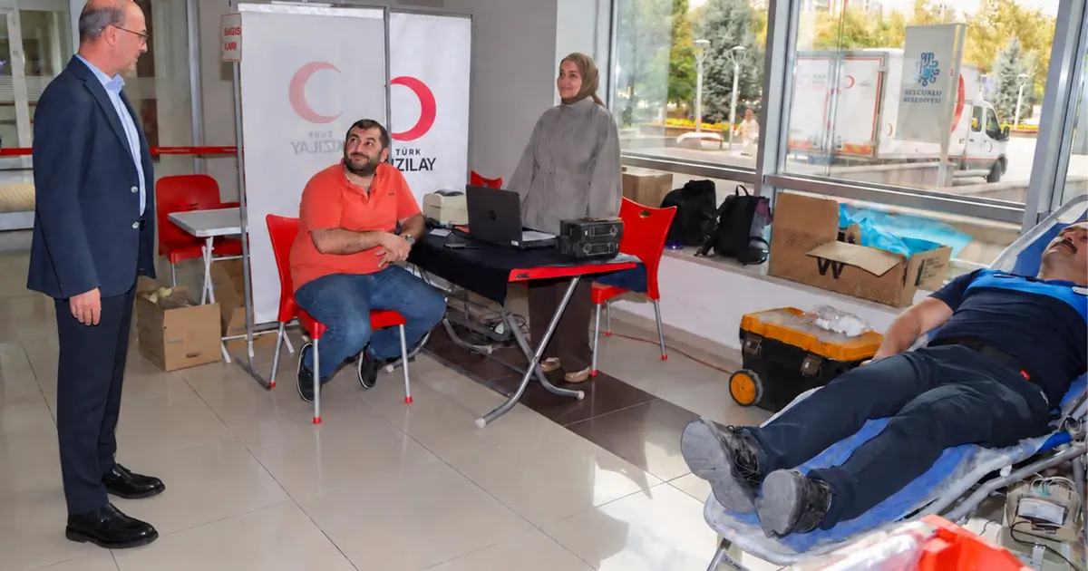 Konya Selçuklu'dan kan bağışına tam destek