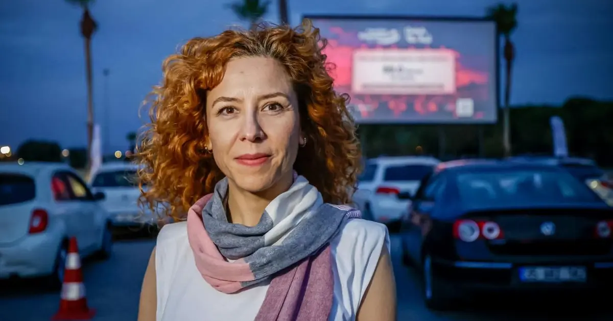 İnciraltı’nda arabada sinema keyfi