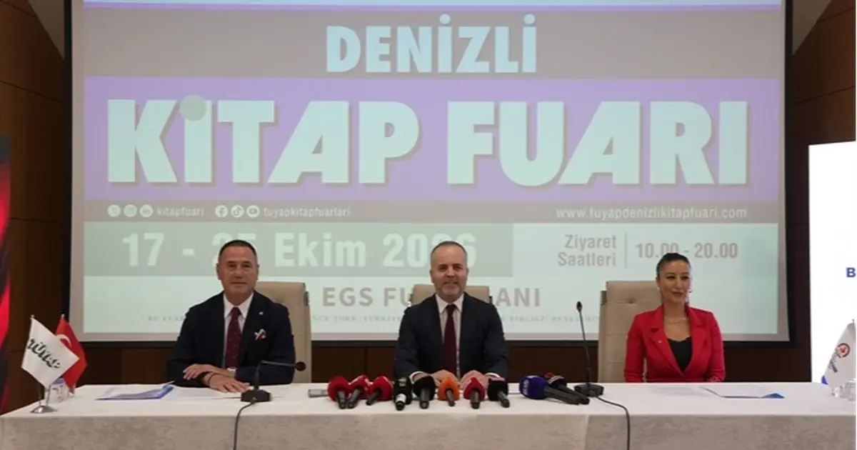 Denizli ilk kez TÜYAP Kitap Fuarı ile buluşmaya hazırlanıyor