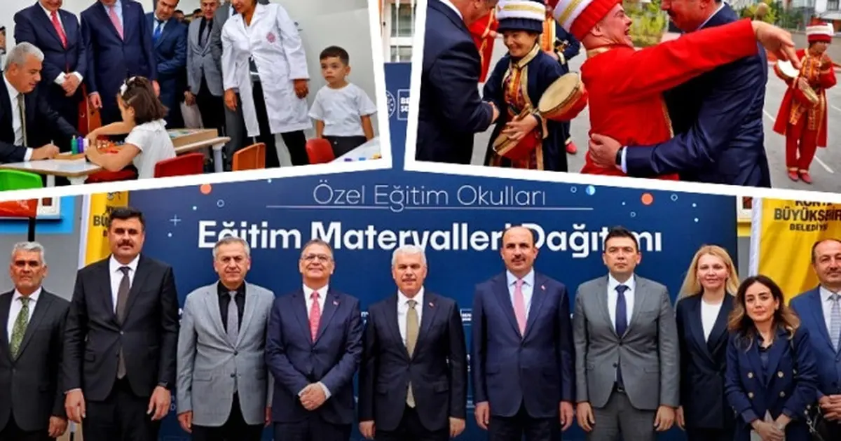 Konya’da özel öğrencilere özel destek