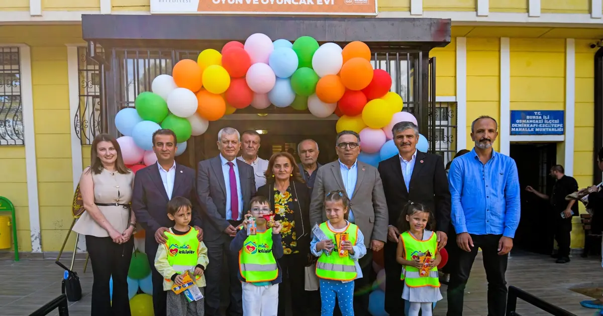 Osmangazi Belediyesi’nden geleceğe oyunla dokunan proje