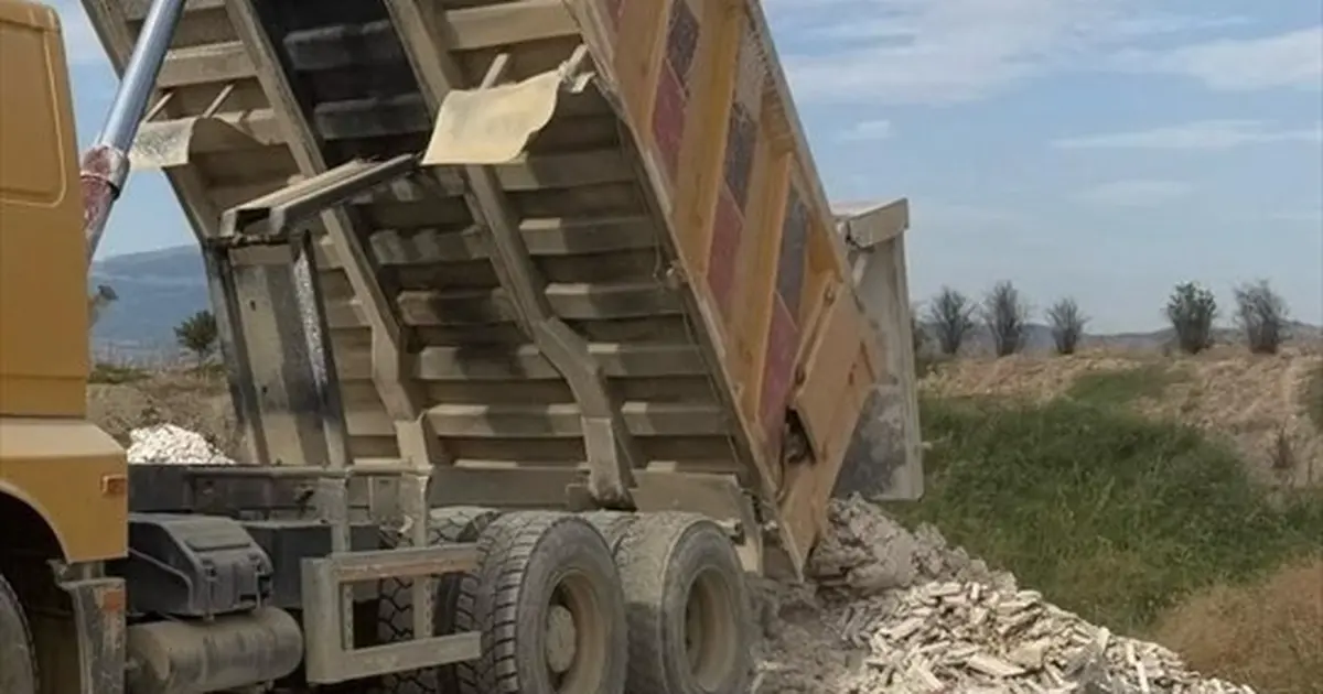 Denizli’de kaçak hafriyat dökümüne geçit yok