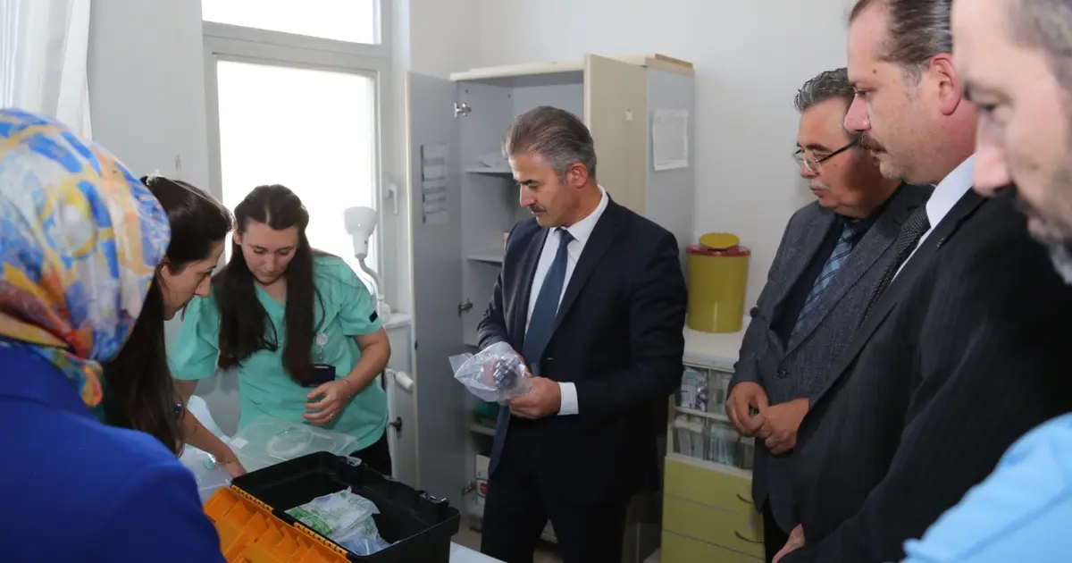 Erzurum Palandöken'de sağlık hizmetlerine yerinde inceleme