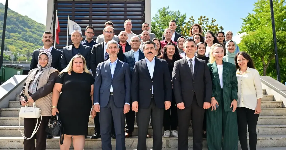 Yıldırım'da Başkan Yılmaz, Gelirler Müdürlüğü personeliyle buluştu