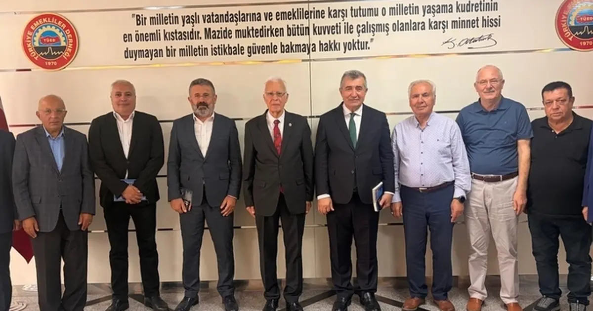 CHP’den TÜED’e ziyaret... “Emekliler Buluşması” öncesi sorunlar masada