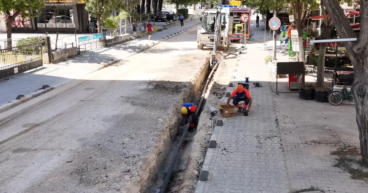 Konya'nın iki mahallesinde KOSKİ'den altyapı yenilemesi