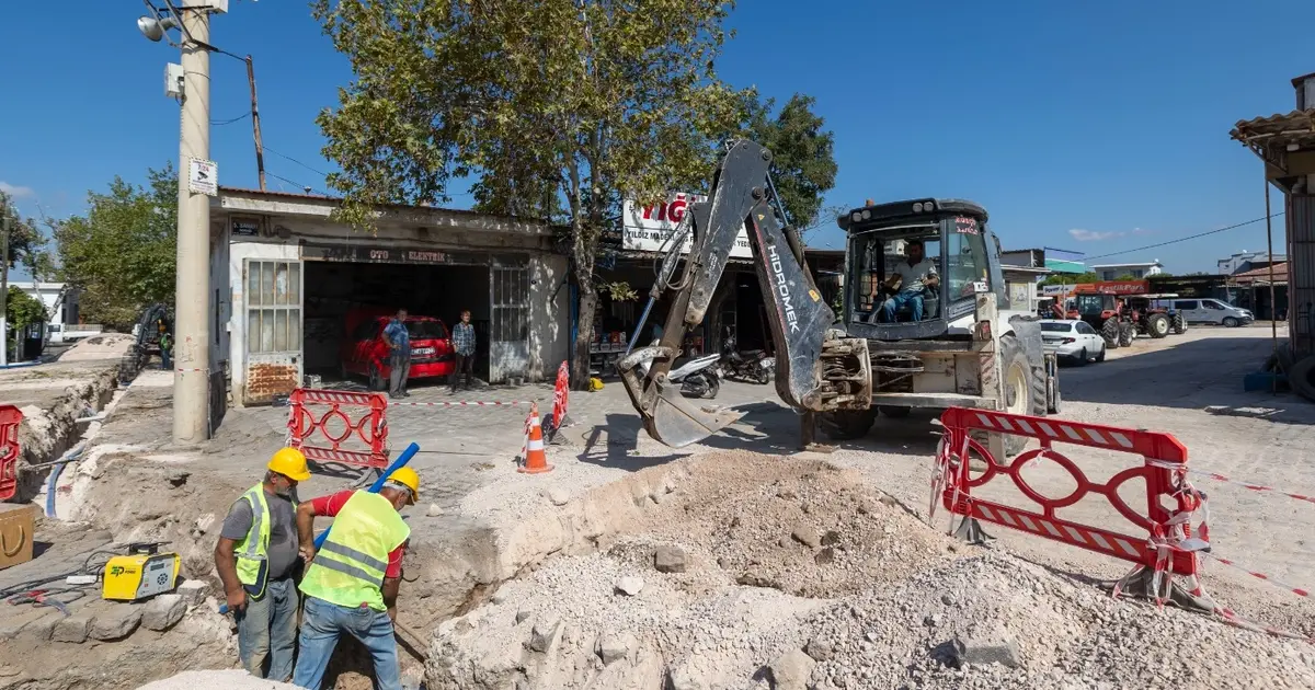 Kınık’a 135 kilometrelik içme suyu şebekesi