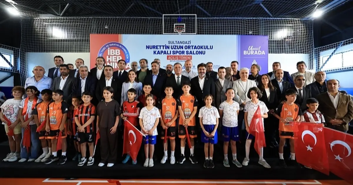 Sultangazi Nurettin Uzun Ortaokulu Spor Salonu yenilendi - Spor Haberleri