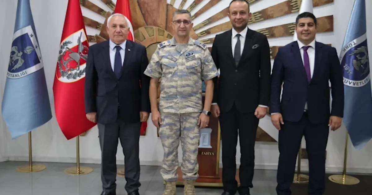Kütahya Belediye başkanlarından Tuğgeneral Baş'a ziyaret - Gündem Haberleri